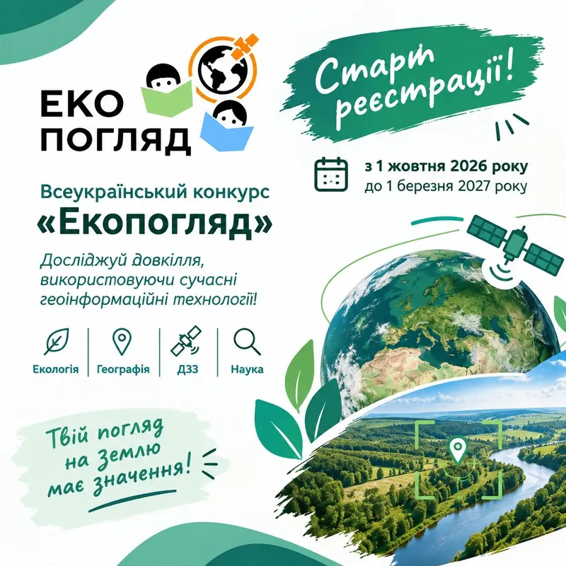Всеукраїнський конкурс «Екопогляд»