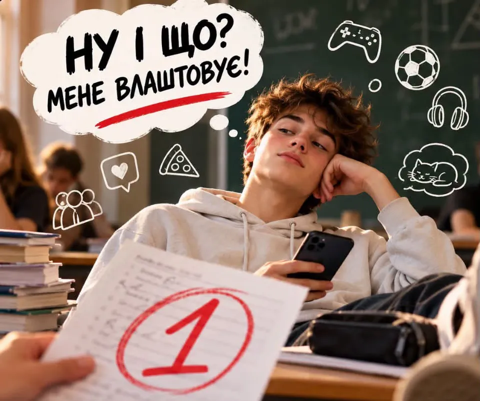 Один? І що? Мене влаштовує"